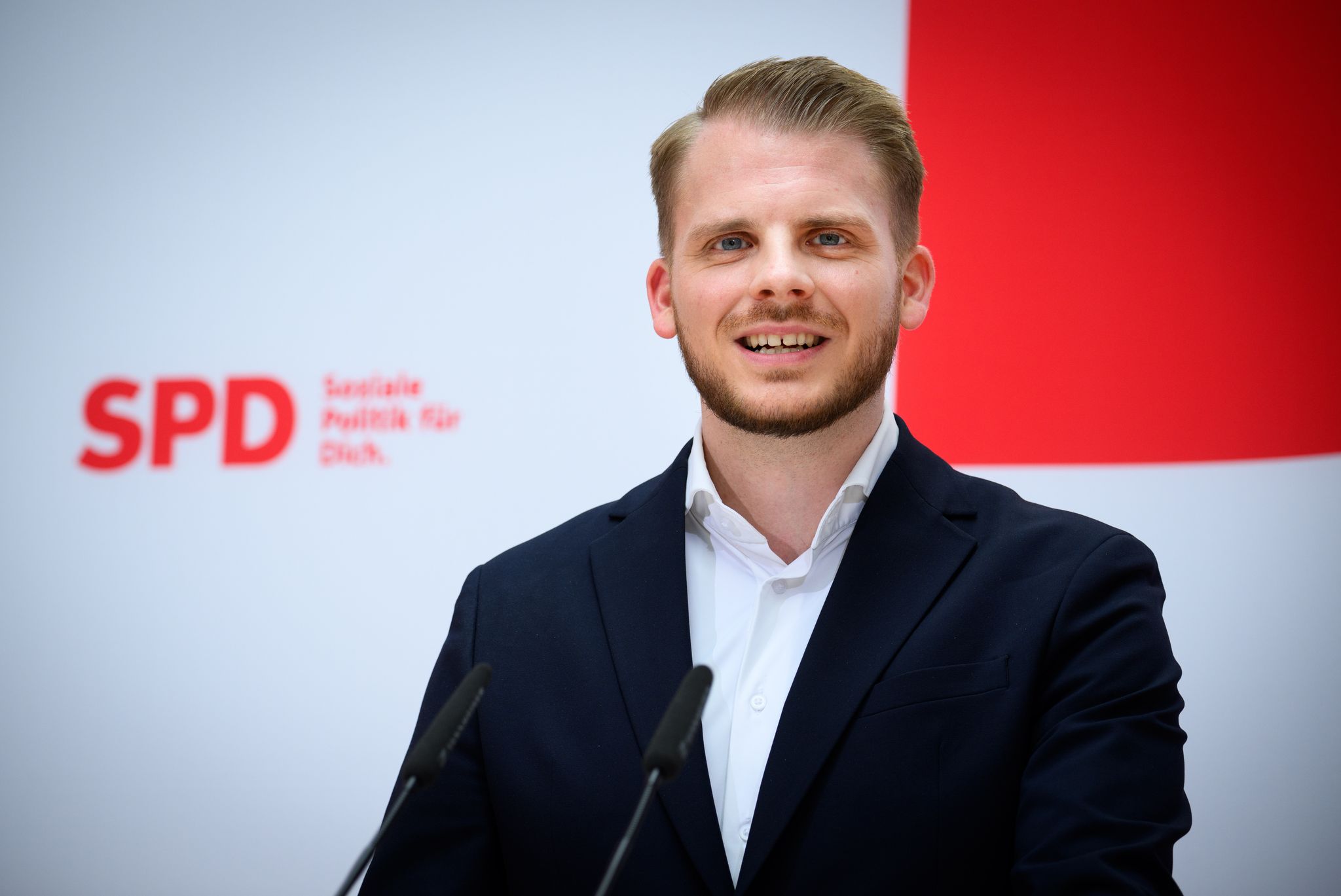 Klüssendorf musste einräumen, dass die SPD mit ihren Inhalten nicht durchdringt. (Archivbild)