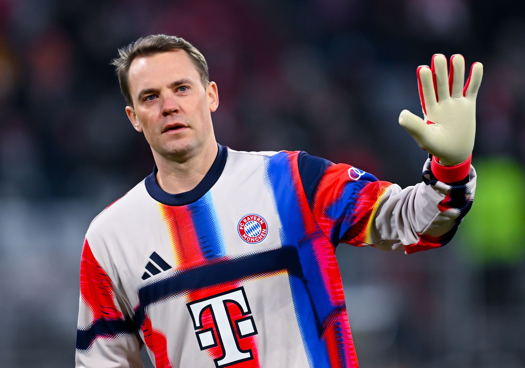 Verlängert in München? Laut einem Bericht hat Manuel Neuer seine Entscheidung gefällt. (Archivbild)