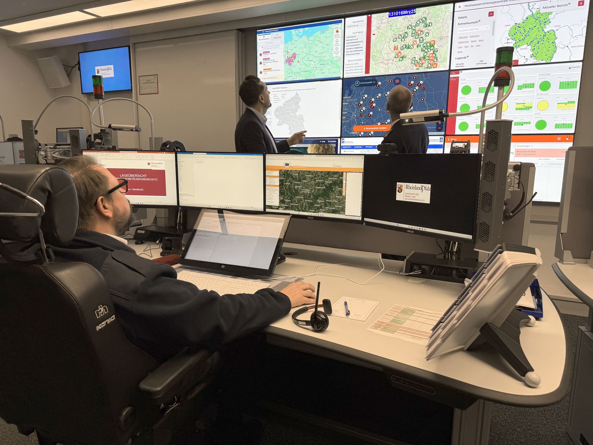 In den vergangenen Jahren hat sich im Nachgang der Ahrflut in Rheinland-Pfalz im Katastrophenschutz eine Menge getan, in Koblenz entstand etwa das Landesamt für Brand- und Katastrophenschutz (Archivfoto)