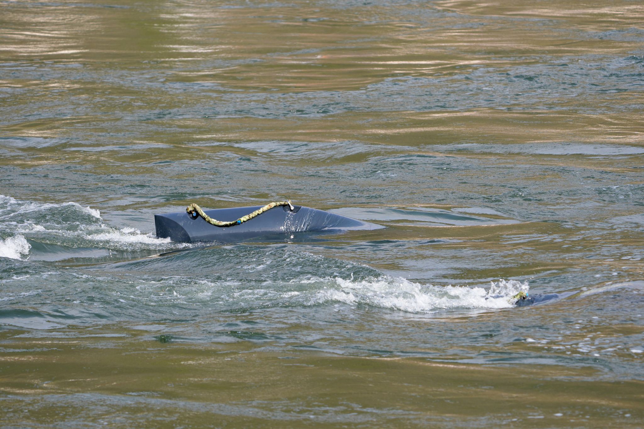Außerhalb des Wassers sind die Anlagen kaum zu sehen. (Archivbild)