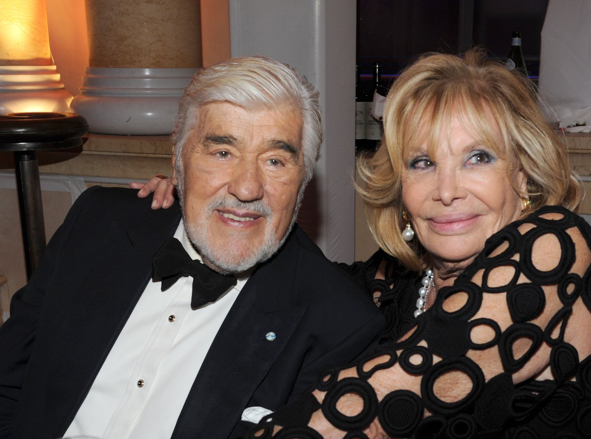 Mario Adorf mit seiner Ehefrau Monique. (Archivbild)