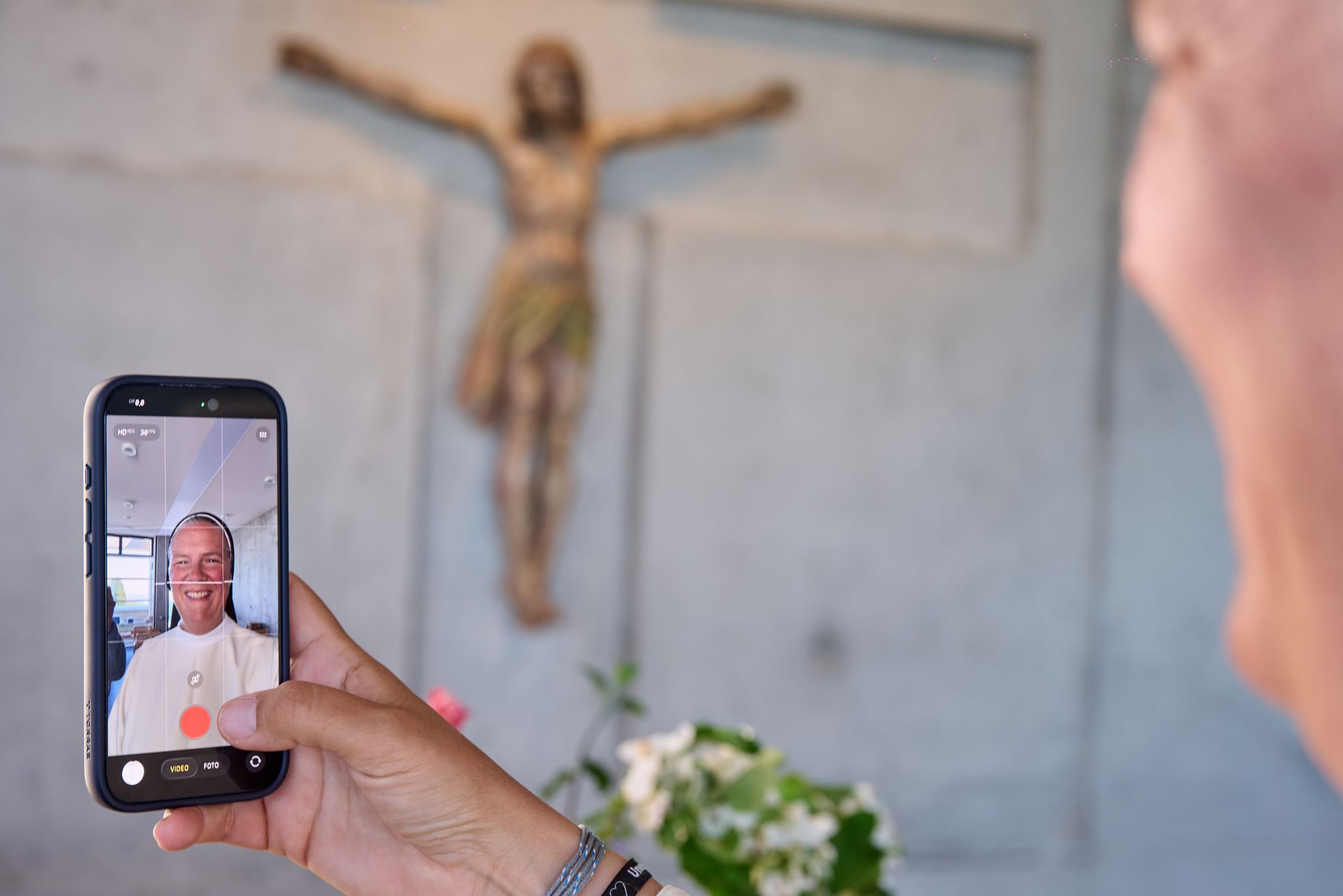Schwester Ursula findet ihr Leben gut. 