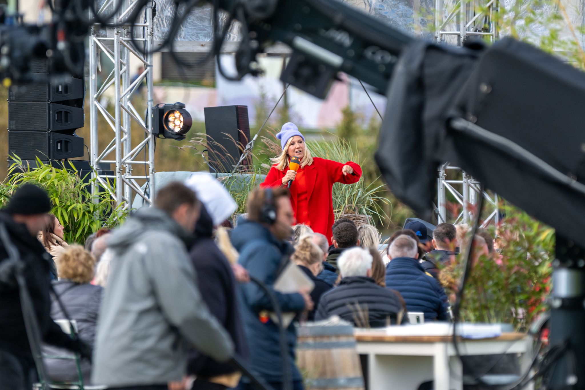 Wie 2024 in Schwerin gastiert der «Fernsehgarten« seit 2021 mit Spezialausgaben jeweils in dem Bundesland, das die offiziellen Feierlichkeiten zum Tag der Deutschen Einheit ausrichtet. (Archivfoto)