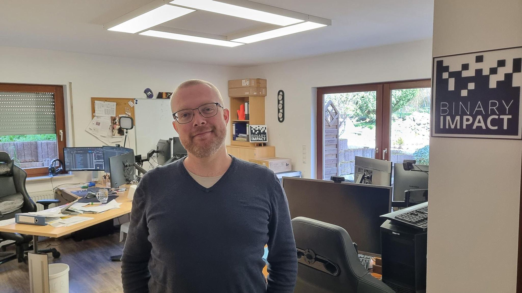 Jens Wiechering ist der Geschäftsführer der Firma Binary Impact.