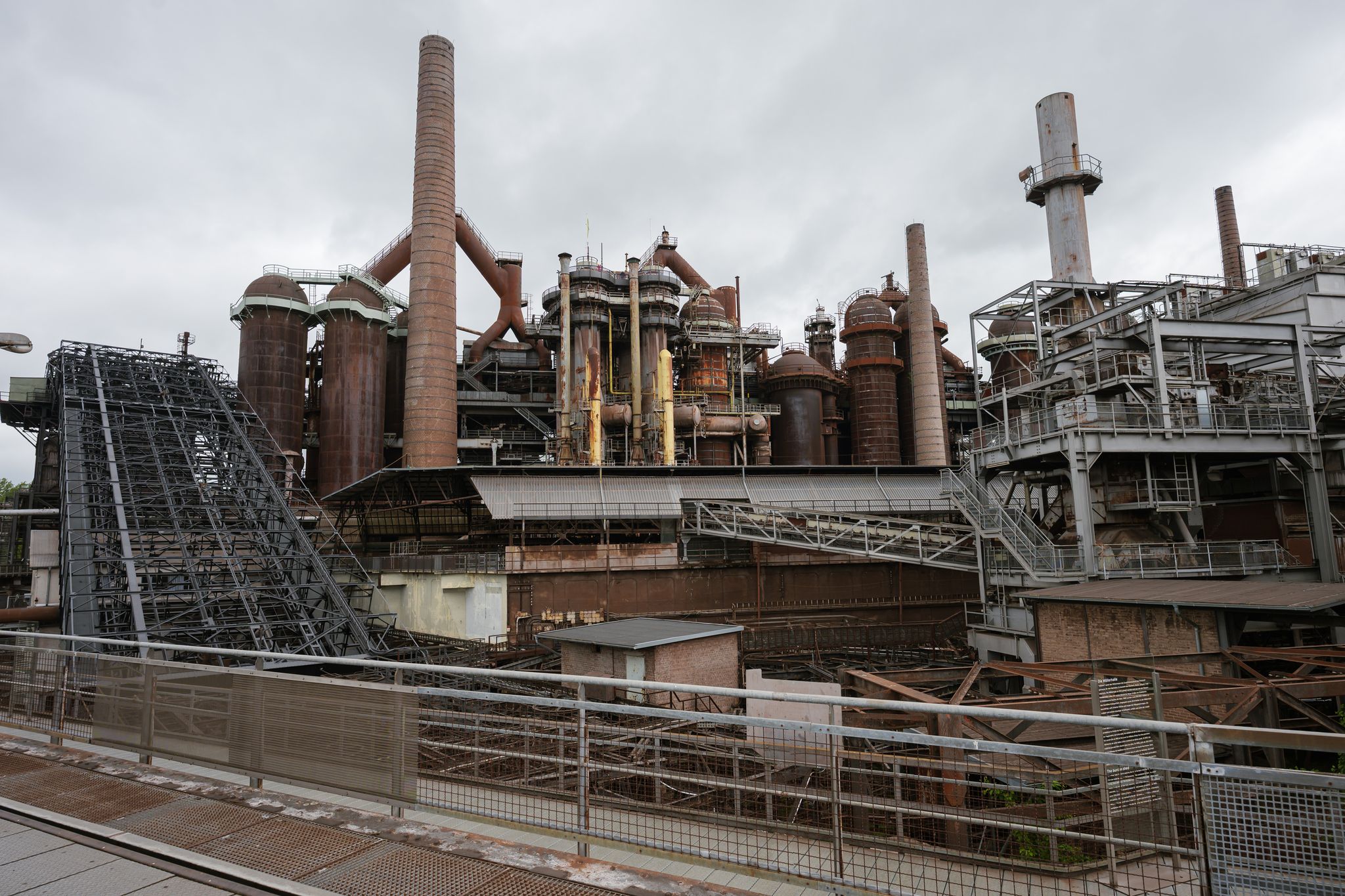 Früher war die Hütte ein Eisenwerk.