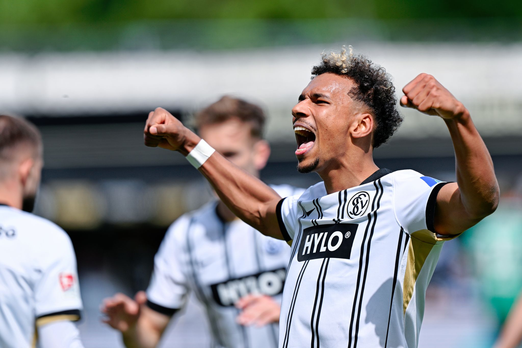 Spielt Bambase Conte auch in der Saison für die SV Elversberg?
