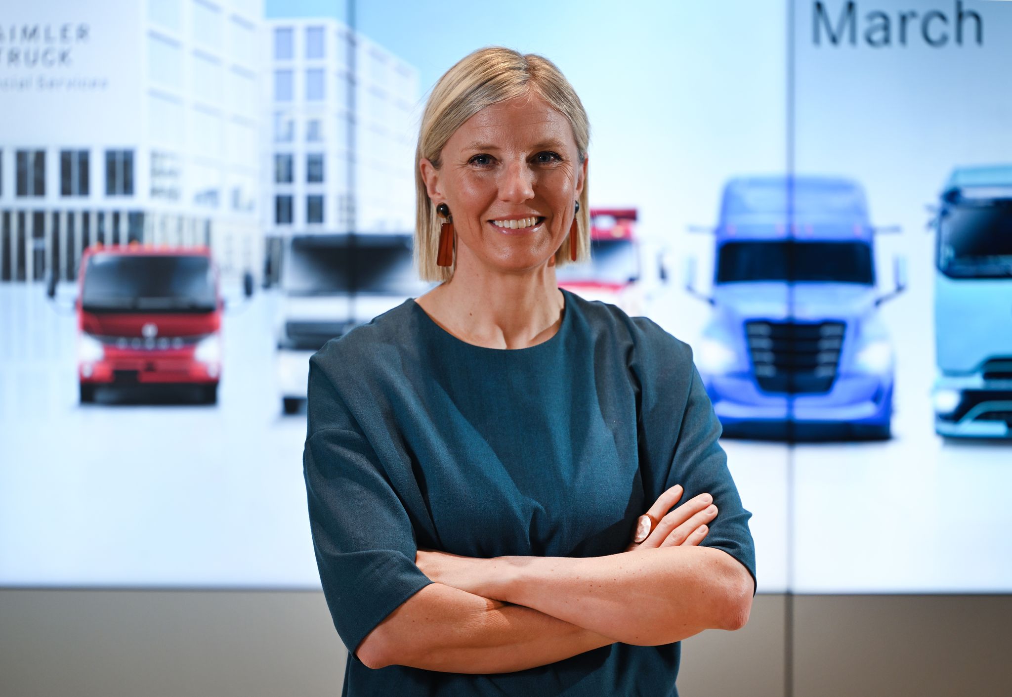 Daimler-Truck-Chefin: «Wir sind gut aufgestellt.» (Archivbild)
