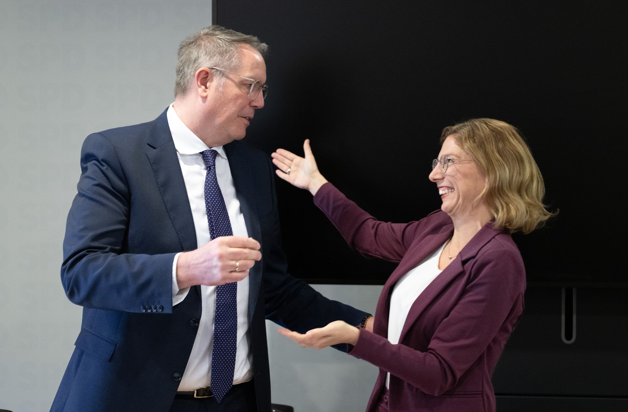 Sabine Bätzing-Lichtenthäler und Alexander Schweitzer kennen sich schon seit Juso-Tagen. (Archivbild)