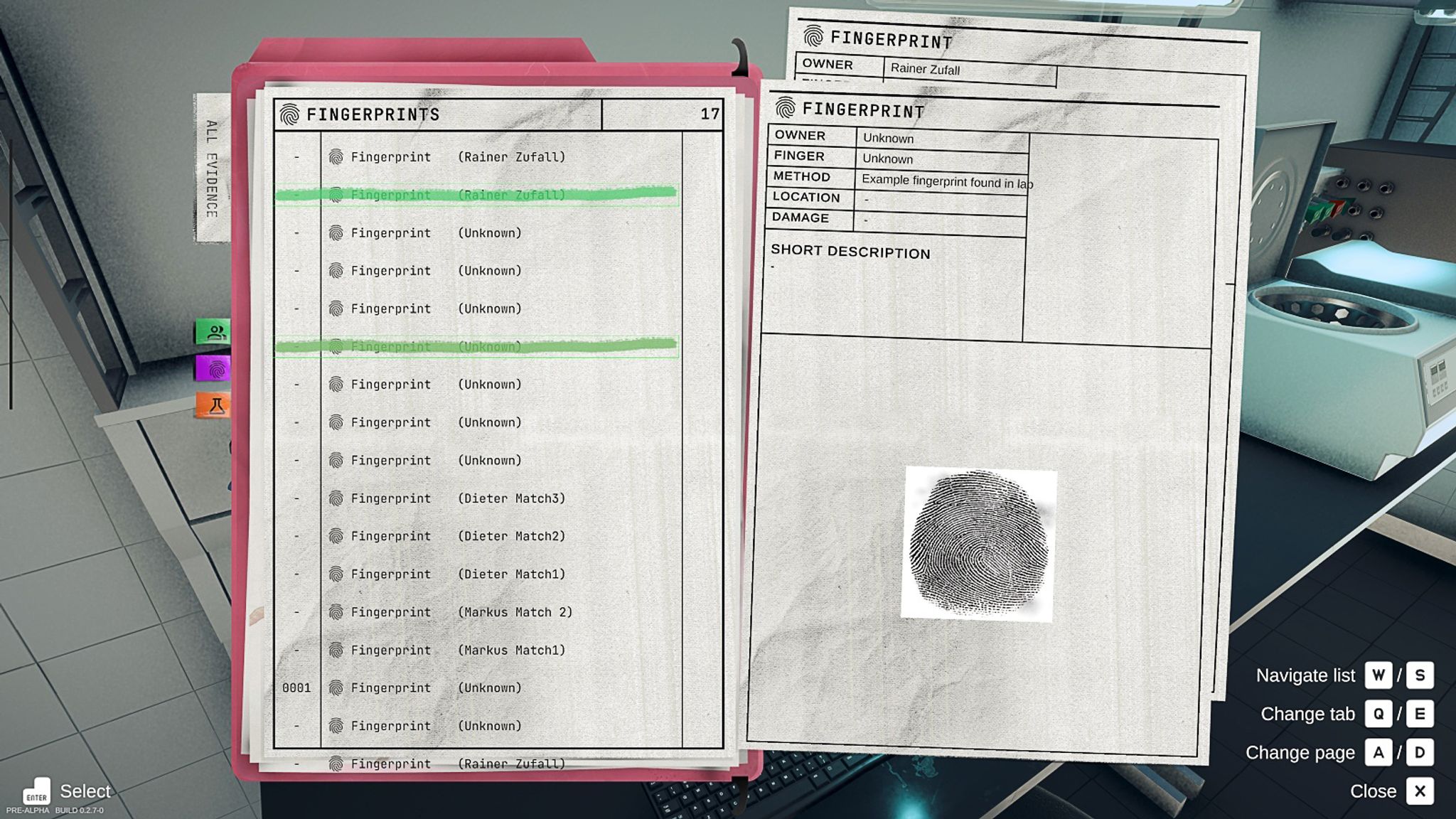 Wer etwas findet, muss das auch im Spiel dokumentieren.