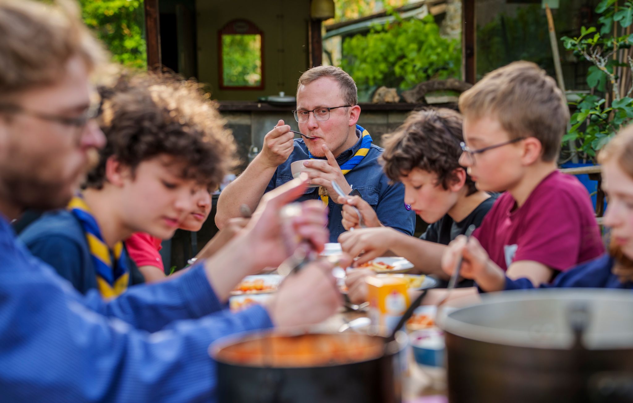 Gemeinschaft und Tradition sind bei den Pfadfindern wichtig.
