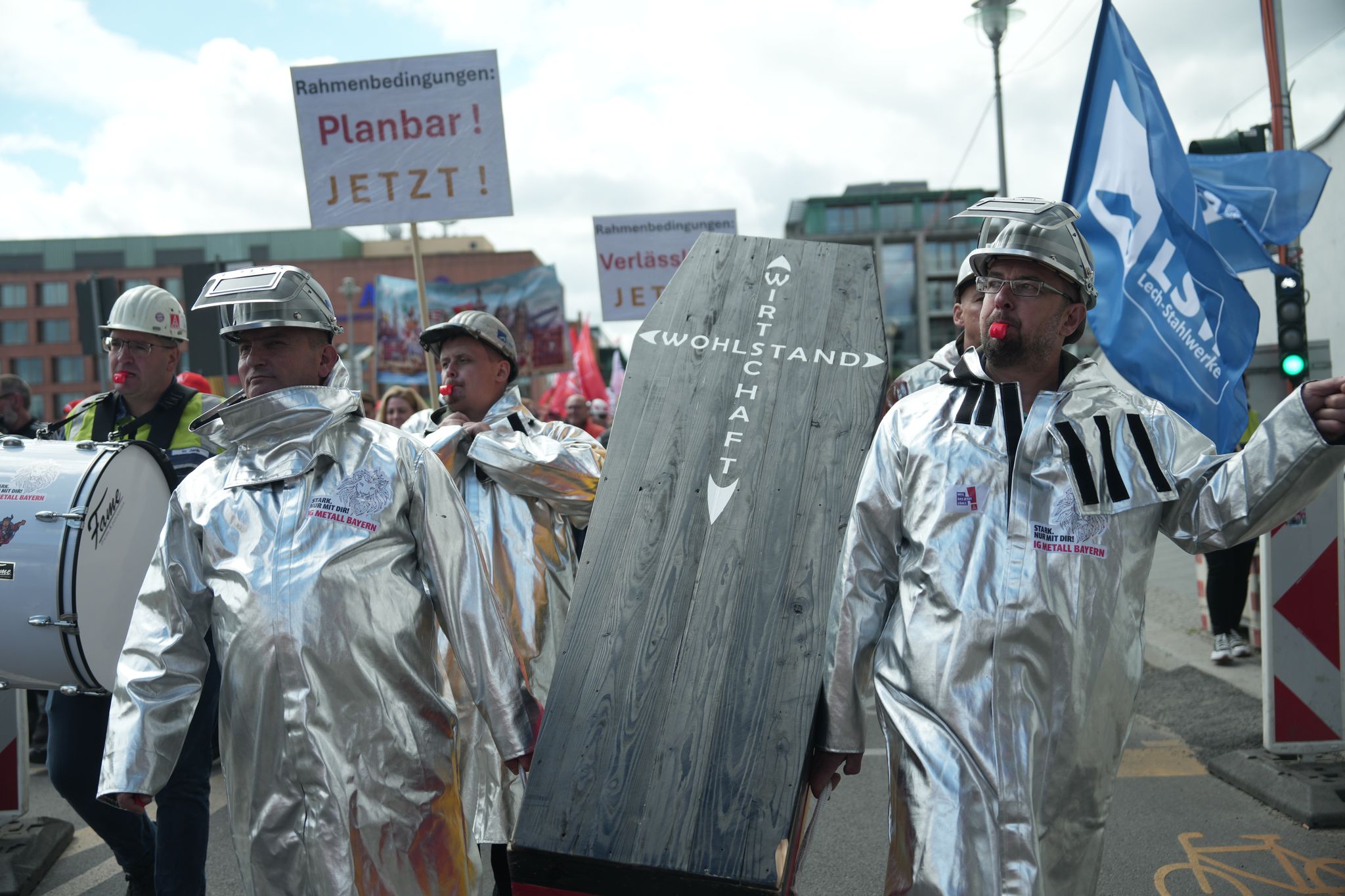 2025 war die Produktion der deutschen Stahlindustrie auf einen Tiefstand seit der Finanzkrise gefallen