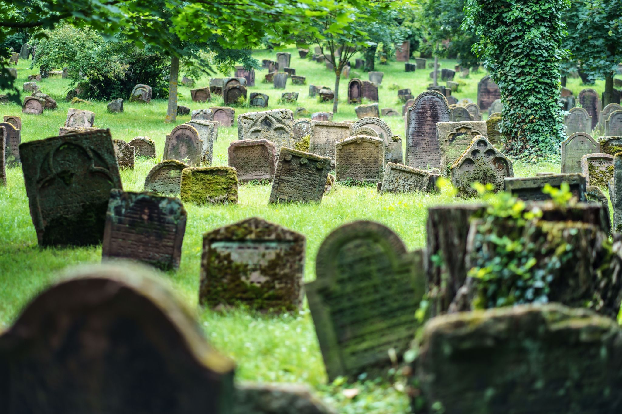 Der Friedhof «Heiliger Sand» in Worms ist einer der ältesten jüdischen Friedhöfe in Europa und Teil des Unesco-Welterbes zum jüdischen Mittelalter. (Archivbild)