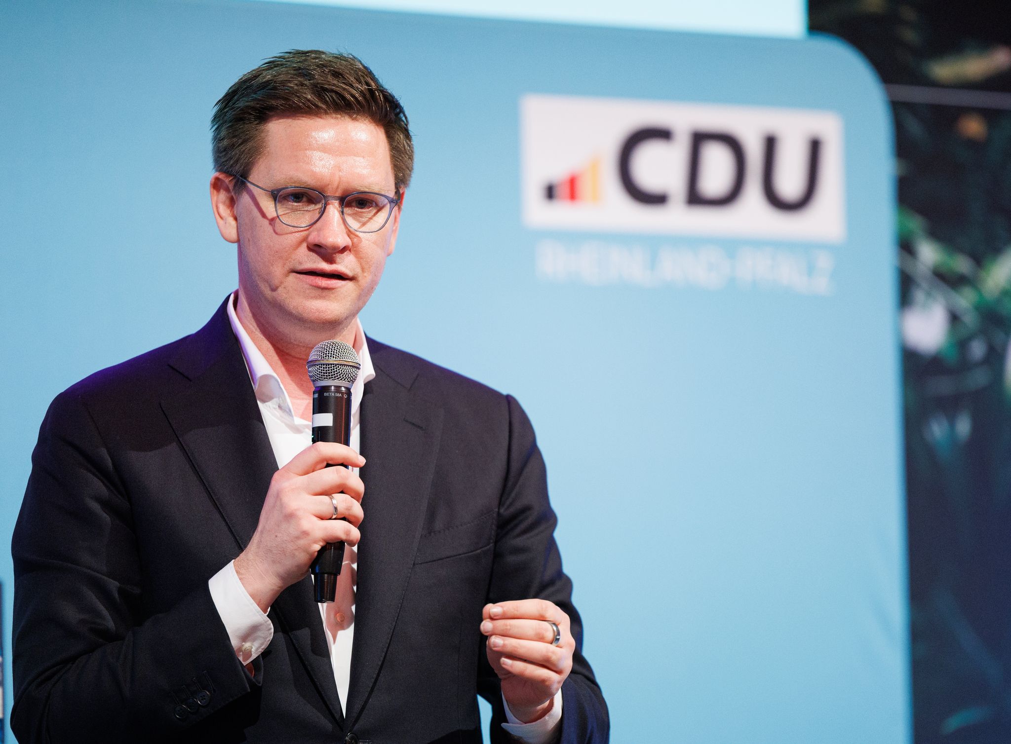 «Die Entscheidung des Bundeskanzlers hat uns überrascht», sagt der Generalsekretär der CDU Rheinland-Pfalz, Johannes Steiniger. (Archivbild)