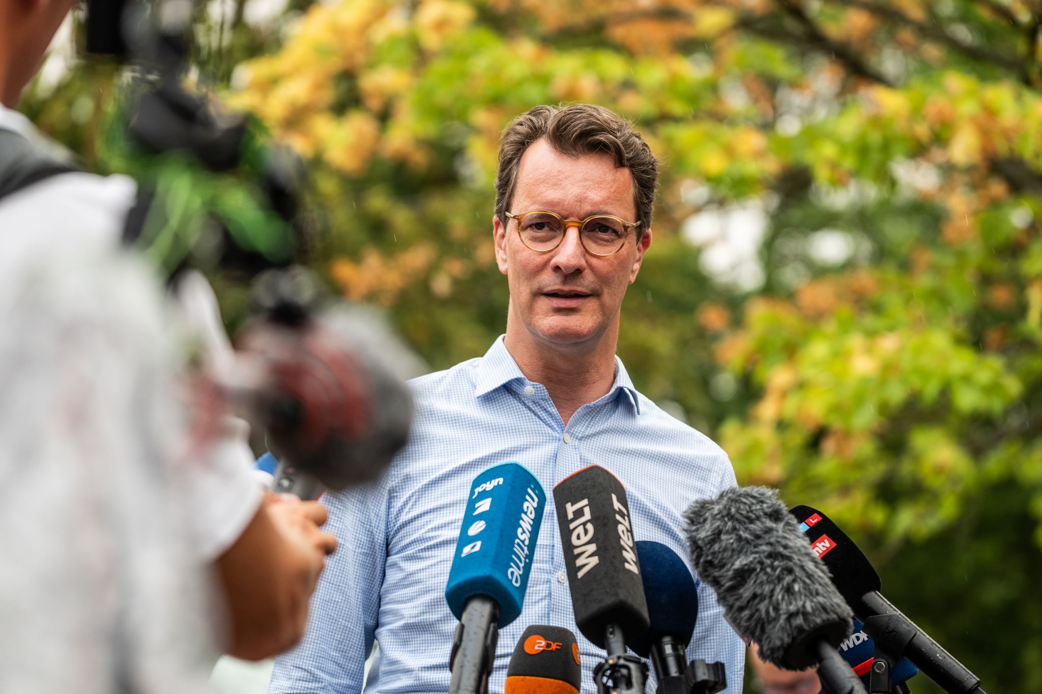 Mehrere Regierungsmitglieder informierten sich vor Ort.