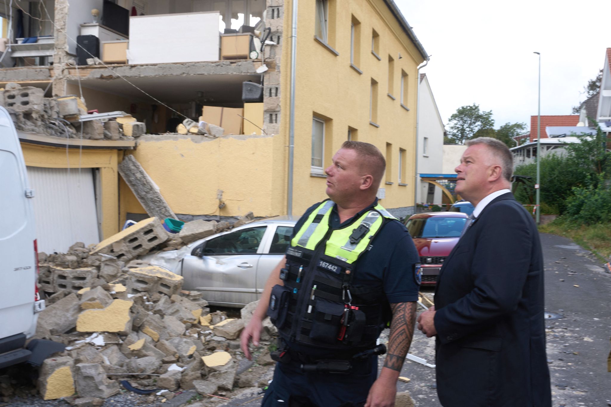 «Das ist eine Naturgewalt, die ich so noch nicht erlebt habe», sagte Ministerpräsident Schnieder.