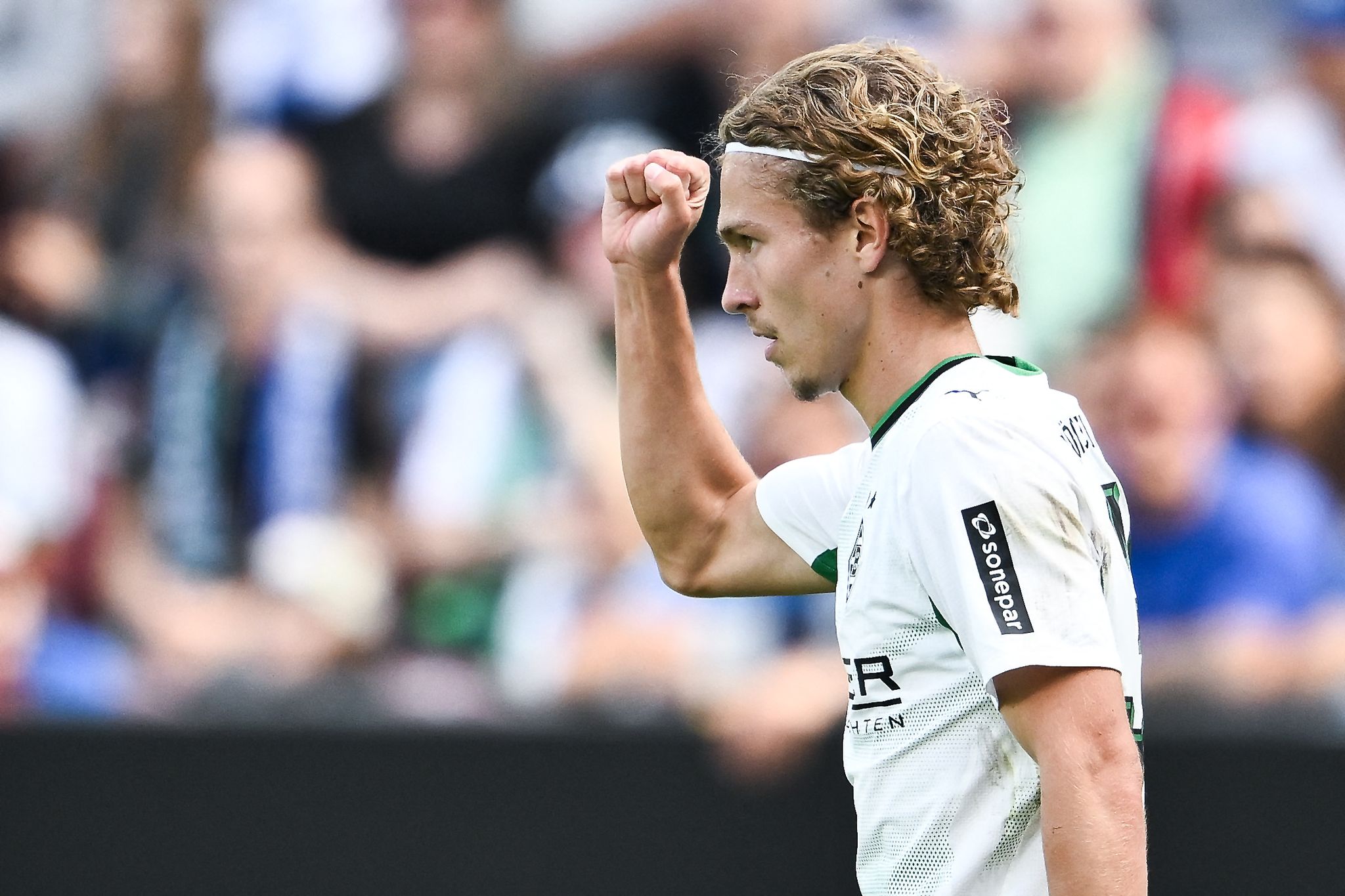 Hugo Bolin brachte Gladbach in Führung.