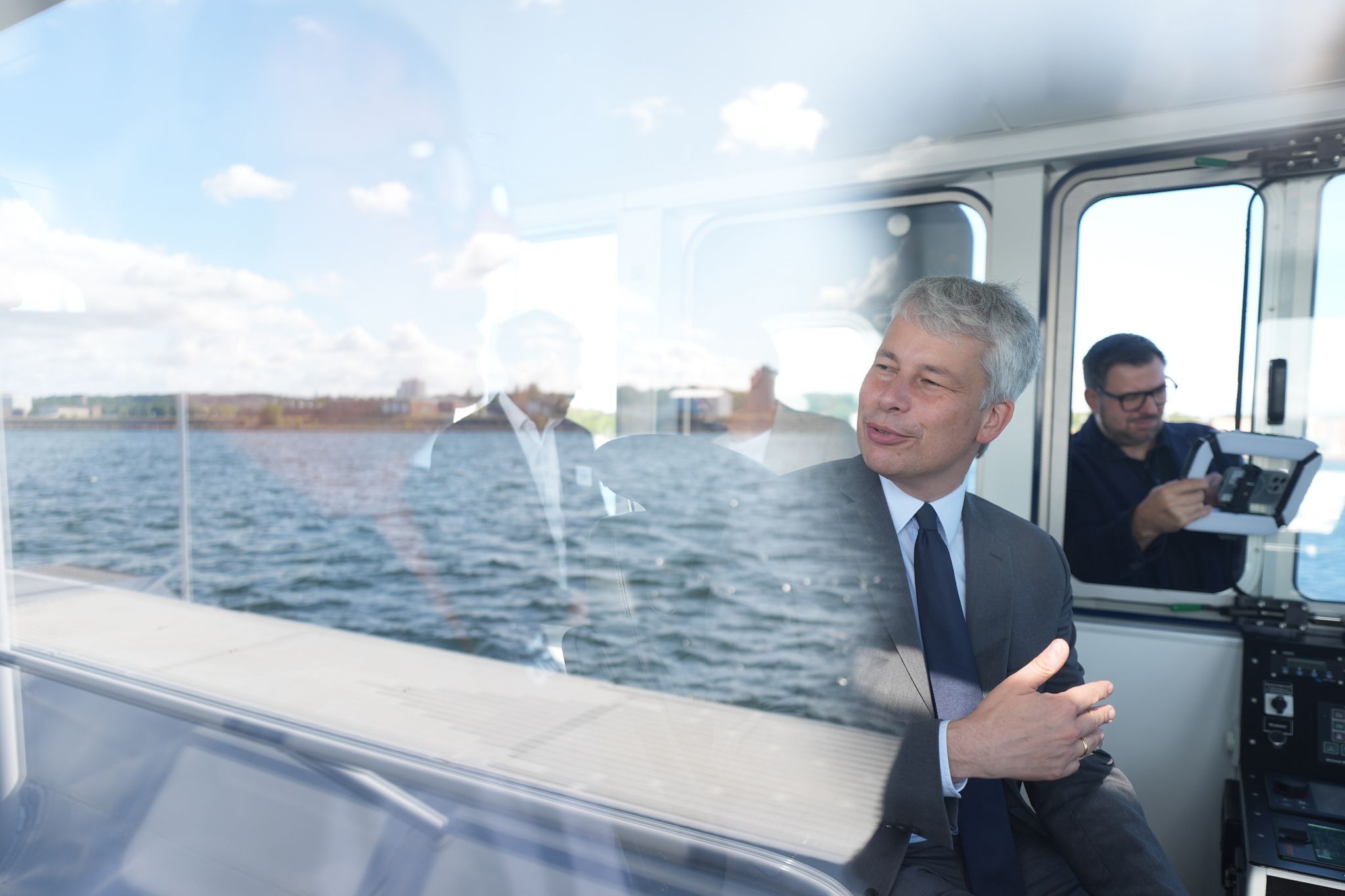 Minister Bilger (CDU) kommt zu BASF an den Rhein. (Archivbild)