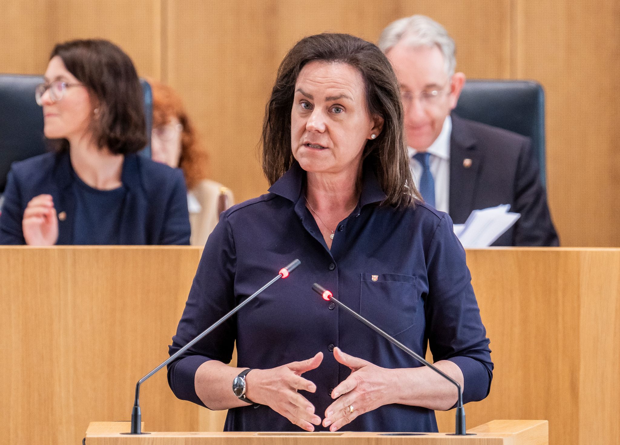 Die Probleme in Ludwigshafener Schule seien innerhalb der bestehenden Strukturen nicht zu lösen, sagt Bildungsministerin Ute Eiling-Hütig (CDU). (Archivbild)