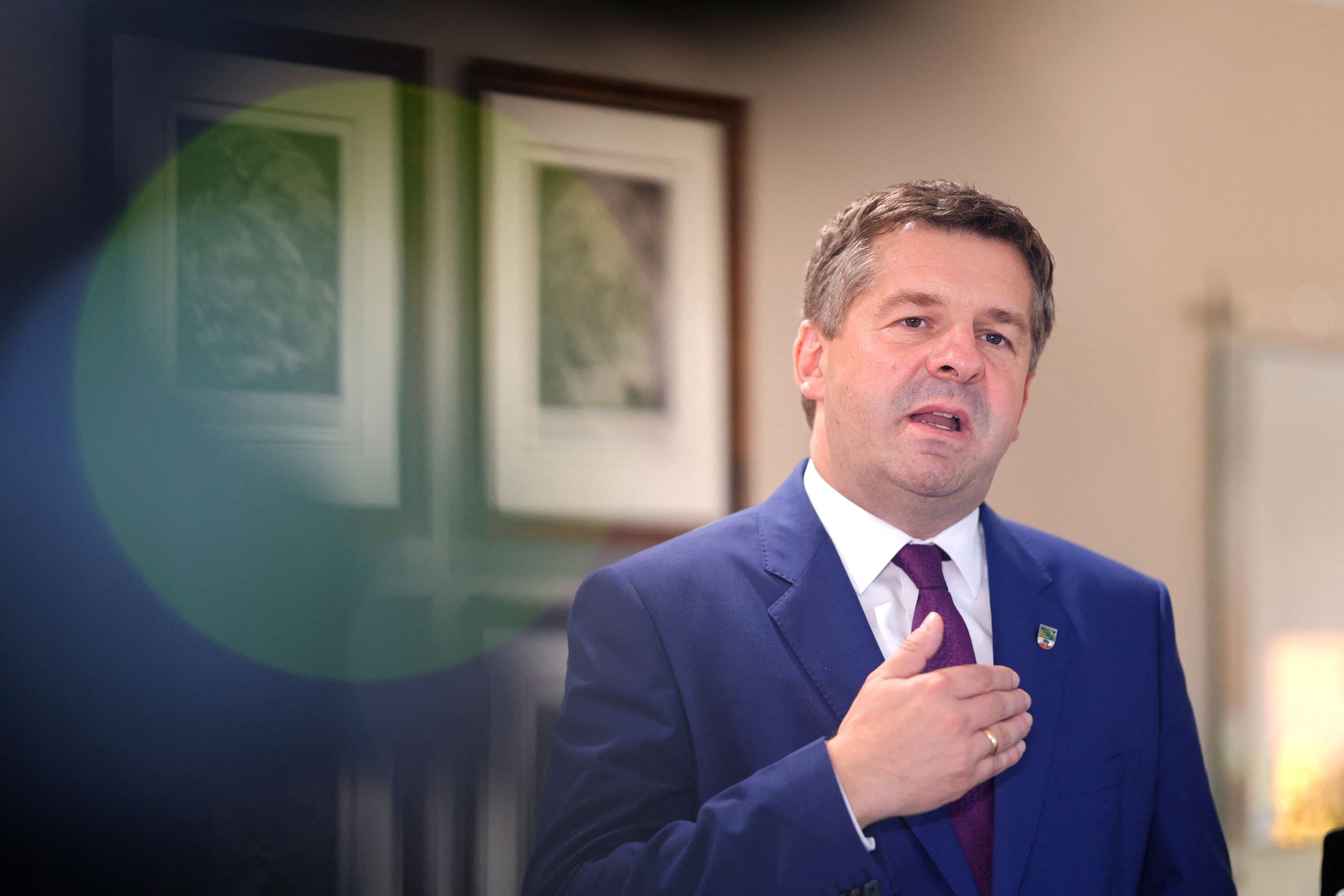Sven Schulze, Noch-Ministerpräsident von Sachsen-Anhalt, hatte sich nach der Landtagswahl in einem Brief an Schnieder gewandt. (Archivbild)