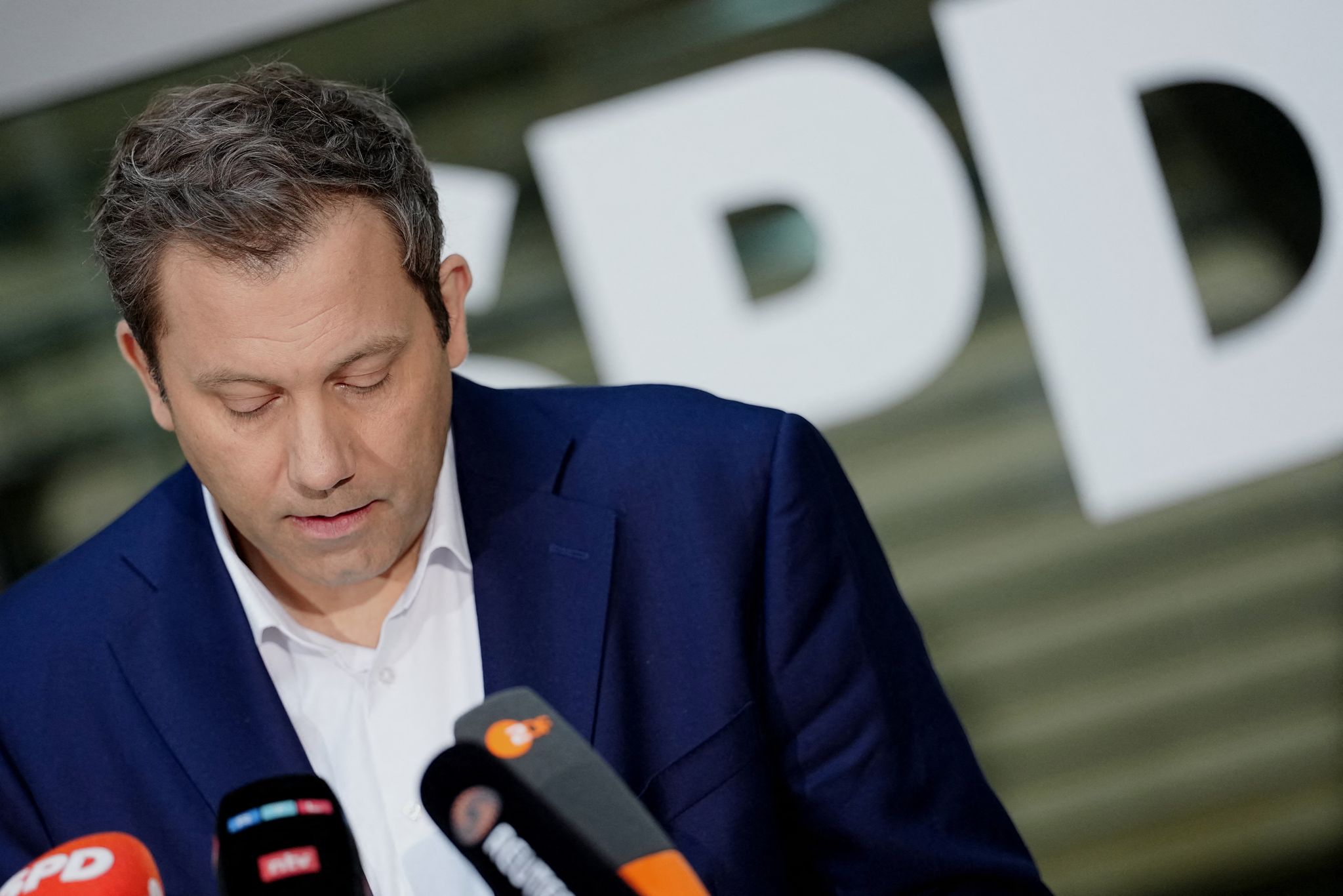 Klingbeil bedauert den Rücktritt der SPD-Co-Vorsitzenden.
