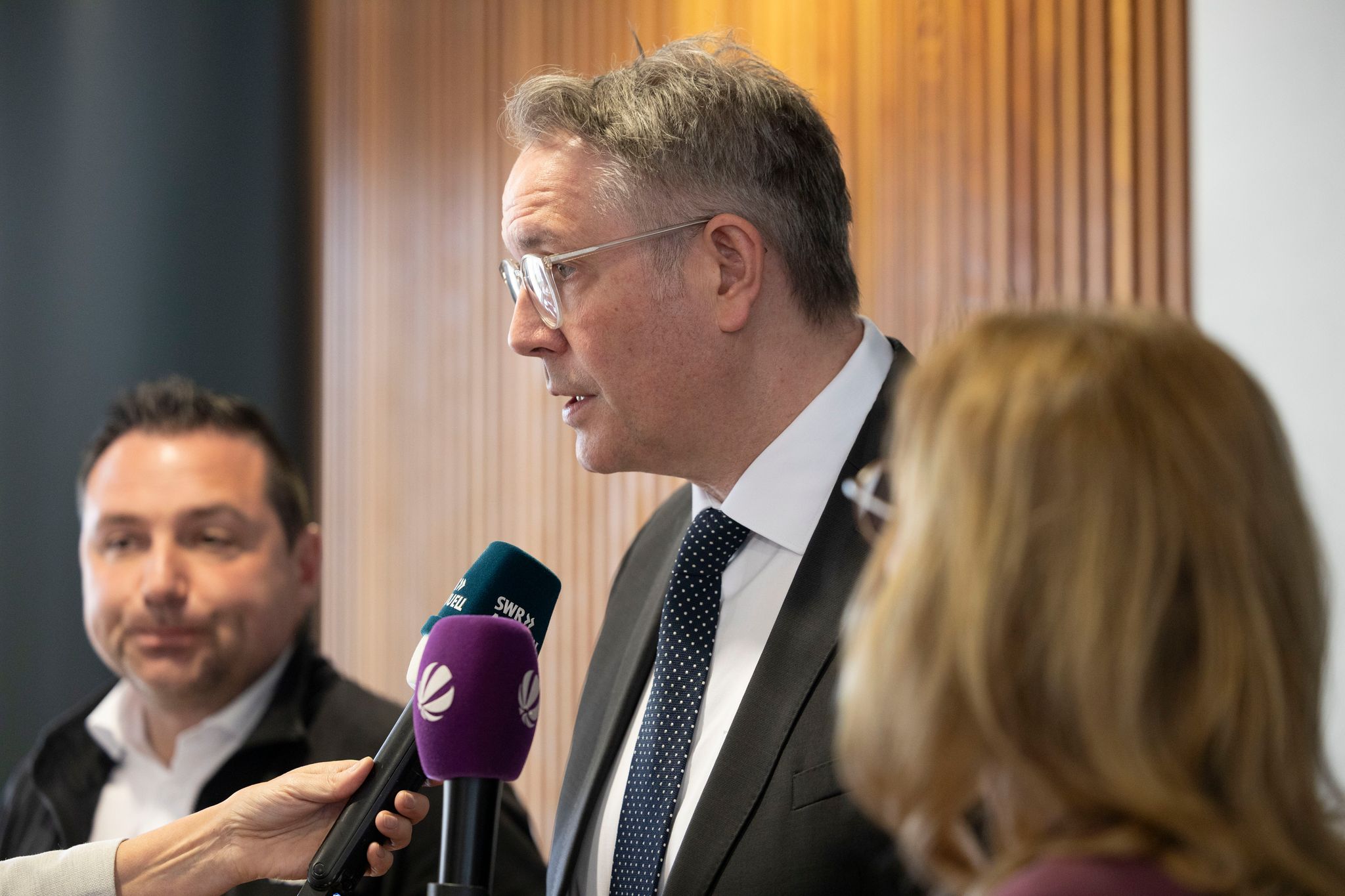 Der Name Benedikt Oster (links) fällt immer wieder, wenn es um den neuen Fraktionsvorsitz geht. (Archivbild)