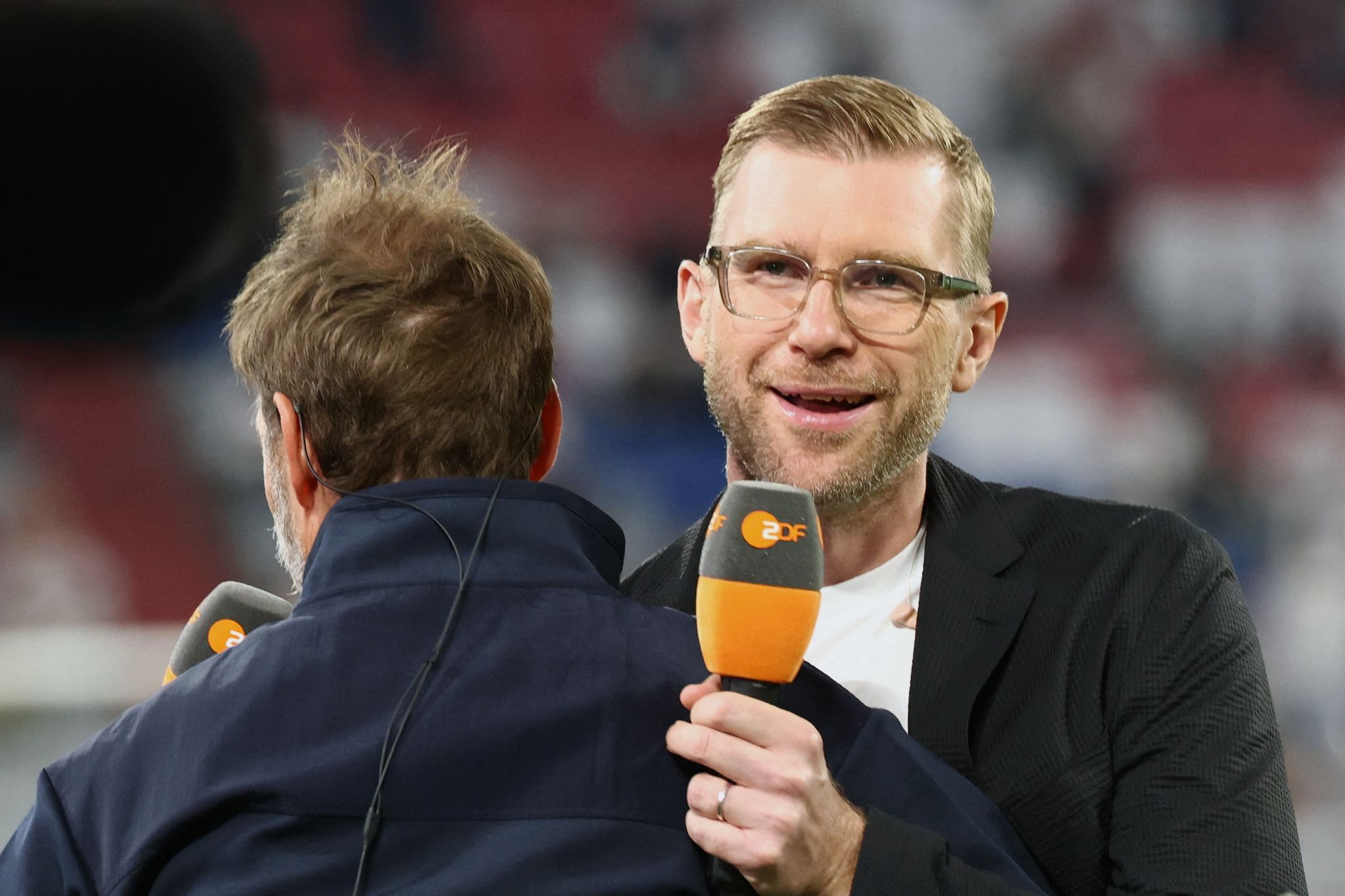 Der künftige DFB-Geschäftsführer Per Mertesacker schaute genau hin.